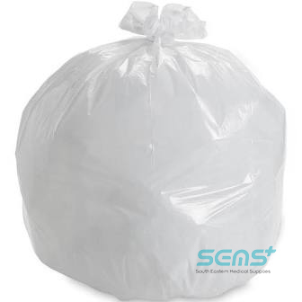 Garbage Bin Liners Clear 1000 x 770mm 30 Micron