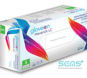 Maverick Long Cuff Nitrile Powder Free Glove Small