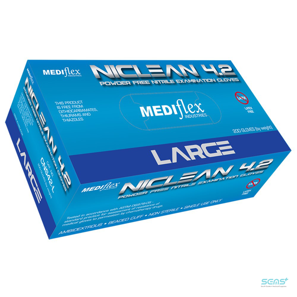 Nitrasoft Nitrile Powder Free Gloves X-Small B200