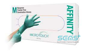 Micro-Touch Affinity N/S Green Latex Free  24cm cuff Large