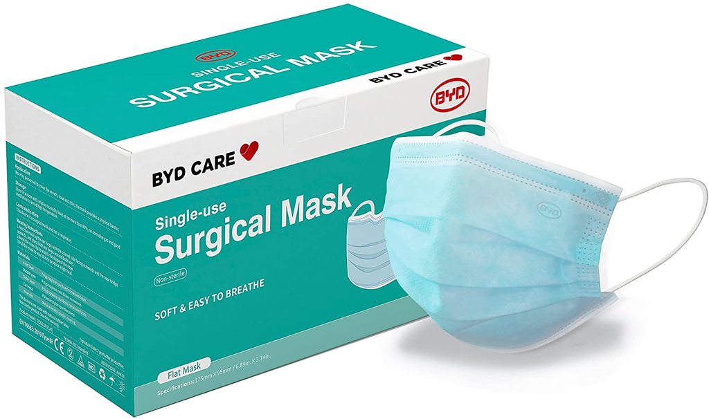 BYD Care Surgical Disposable Level 3 Face