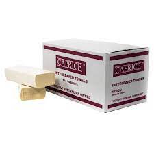 Caprice Slimfold Hand Towel 22.5 x 23cm 4000CU